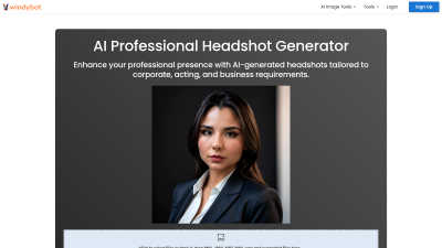 AI Professional Headshot Generator - Professional AI tool for AI Assistants