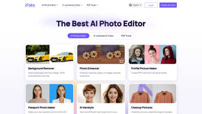 iFoto - Professional AI tool for Content Creation