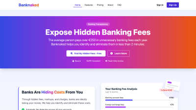 Banknaked - Professional AI tool for Business & Finance