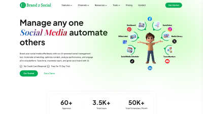 Brand2Social - Professional AI tool for Marketing