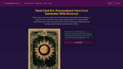Tarot Card Art - Professional AI tool for Design Tools