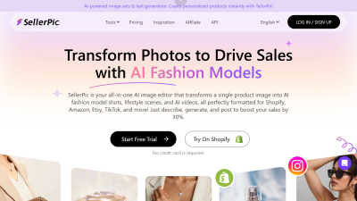 Seller Pic - Professional AI tool for Image & Photo