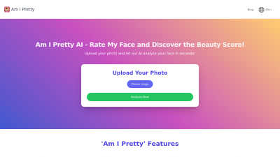 Am I Pretty AI - Professional AI tool for Image & Photo