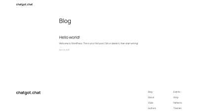 chat got - Professional AI tool for AI Assistants