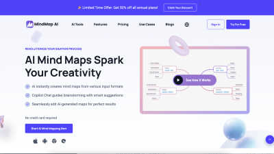 MindMap AI - Professional AI tool for Productivity & Management