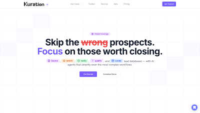 Kuration AI - Professional AI tool for Business Intelligence