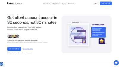 LinkMyAgency - Professional AI tool for Marketing