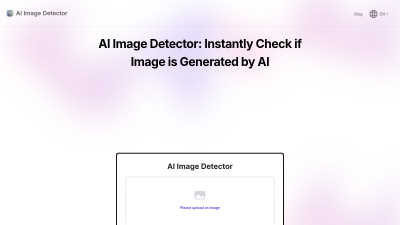 AI Image Detector - Professional AI tool for AI Assistants