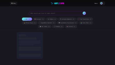 AnyLearn.ai - Professional AI tool for Education & Learning