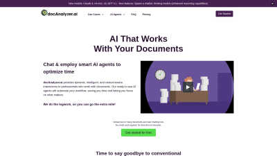 docAnalyzer.ai - Professional AI tool for AI Assistants