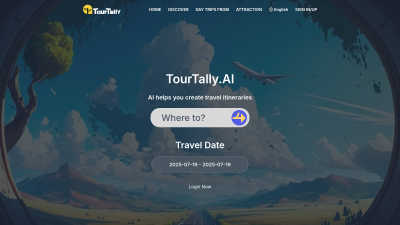 TourTally.AI - Professional AI tool for Lifestyle & Entertainment