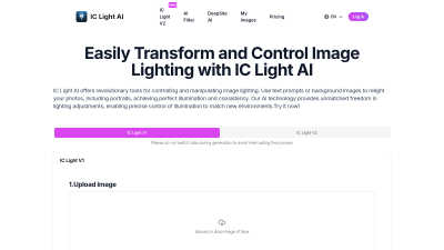 IC Light AI - Professional AI tool for Image & Photo
