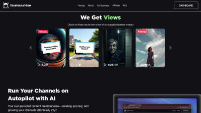 Faceless.video - Professional AI tool for Other