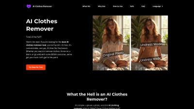 AI Clothes Remover - Professional AI tool for Content Creation