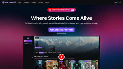 Storynest.ai - Professional AI tool for Blogging & Publishing