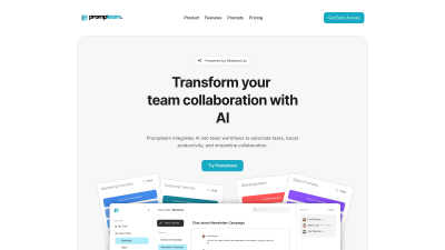 Prompteam - Professional AI tool for AI Assistants