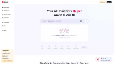 Gauth - Professional AI tool for AI Assistants