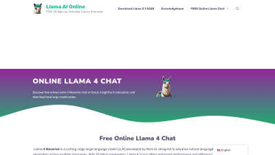 Llama AI Online - Professional AI tool for Chatbots