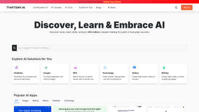 ThatsMyAI - Professional AI tool for Chatbots
