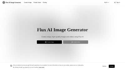 Flux AI Image Generator - Professional AI tool for Content Creation