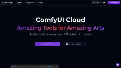 RunComfy - Professional AI tool for Design Tools