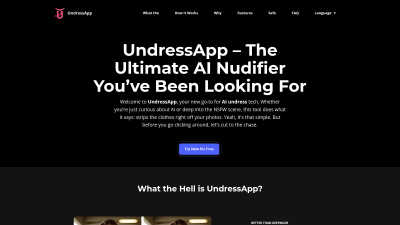 UndressApp - Professional AI tool for Generative Art