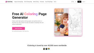 iColoring Ai - Professional AI tool for Generative Art