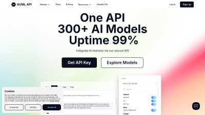 AIMLAPI.com - Professional AI tool for AI Assistants