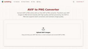 Avif2Png - product for productivity