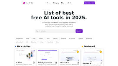 Free AI Tool - Professional AI tool for AI Assistants