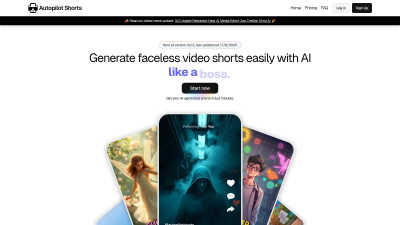 Autopilot Shorts - Professional AI tool for Content Creation