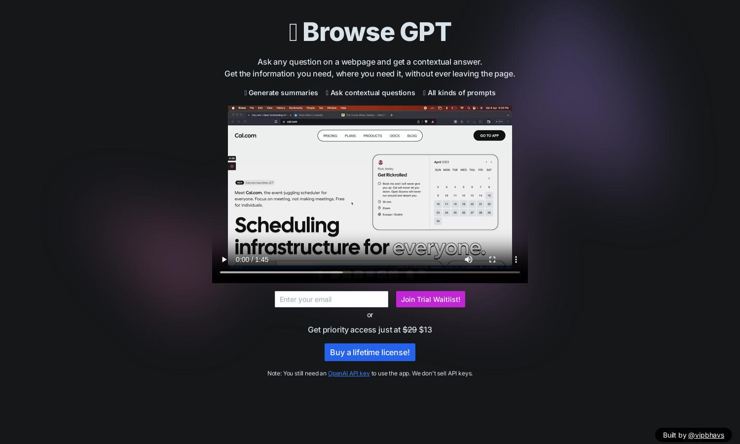 Browse GPT Website