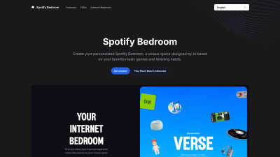 Spotify Bedroom - Professional AI tool for Audio & Music