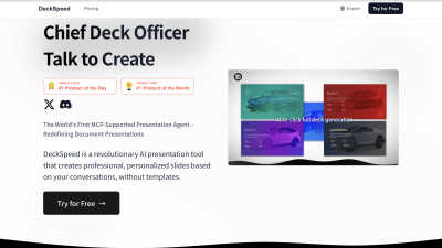 DeckSpeed - Professional AI tool for Other
