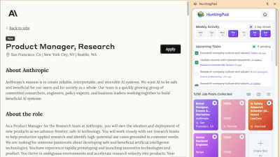 HuntingPad - Professional AI tool for Productivity & Management