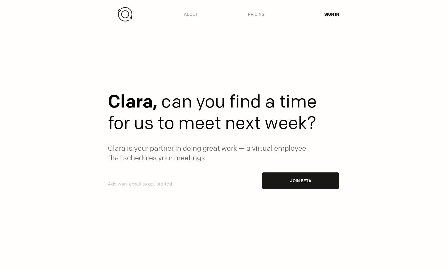 Clara Website