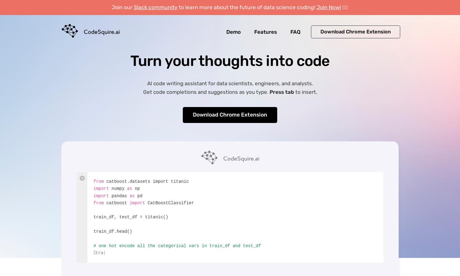 CodeSquire Website