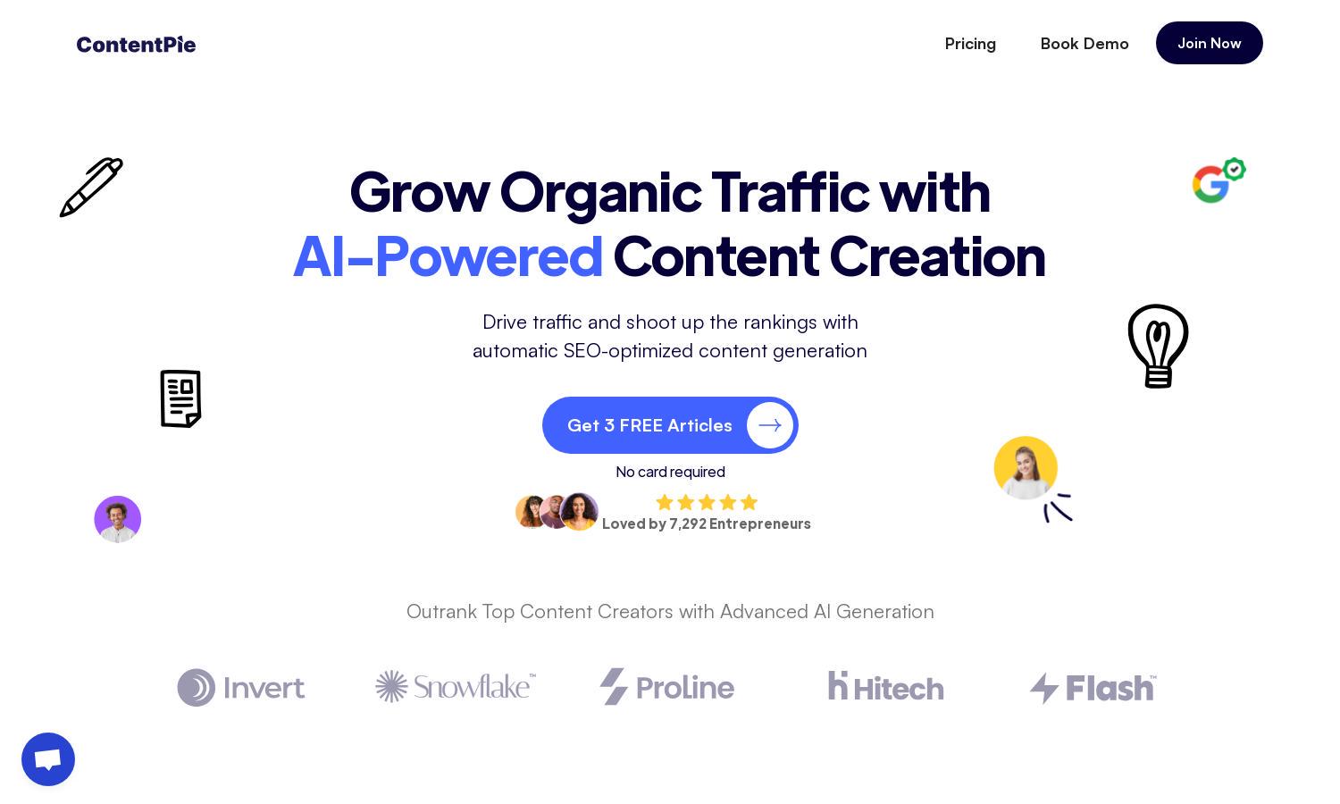 ContentPie Website