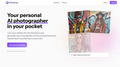 PhotoFuse - Professional AI tool for Image & Photo