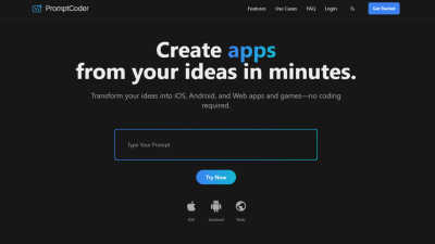 Prompt Coder - Professional AI tool for No Code & Low Code
