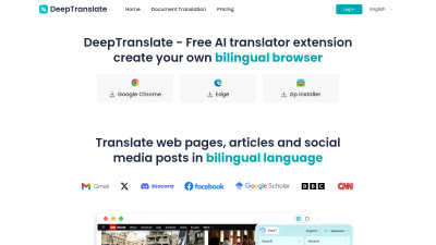 DeepTranslate - Professional AI tool for Education & Learning