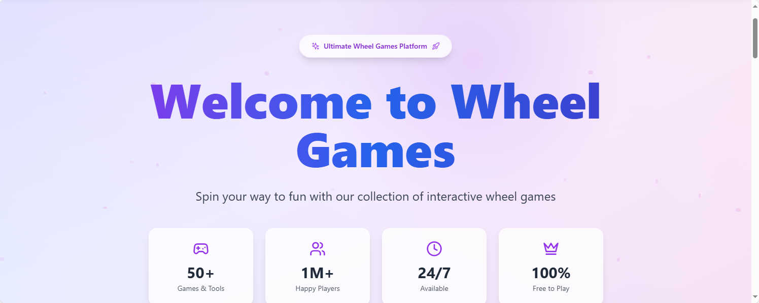 Truth or Dare wheel application interface and features