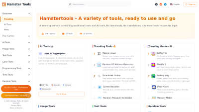 Hamster Tools - Professional AI tool for Development