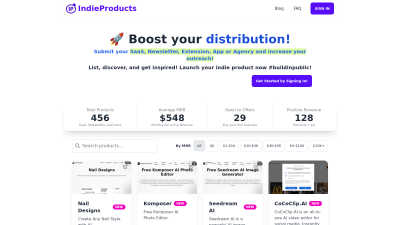 Indie Products - Professional AI tool for Content Creation