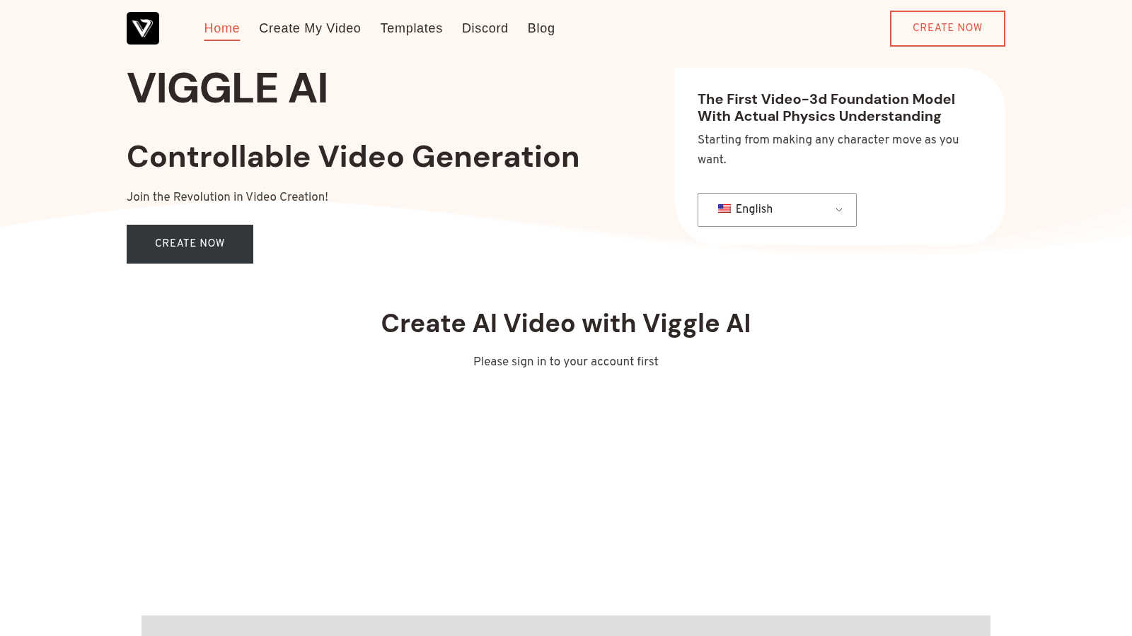 Viggle AI application interface and features
