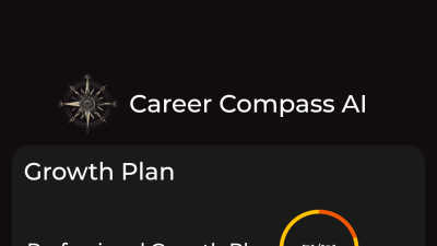 Career Compass AI - Professional AI tool for Personal Development