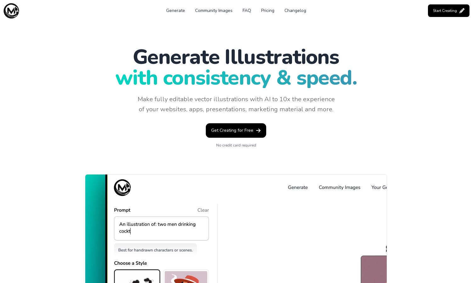 Make Illustrations Website