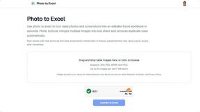 Photo to Excel