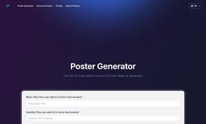 Poster Generator Website
