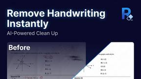 Remove Handwriting - product for Image & Photo